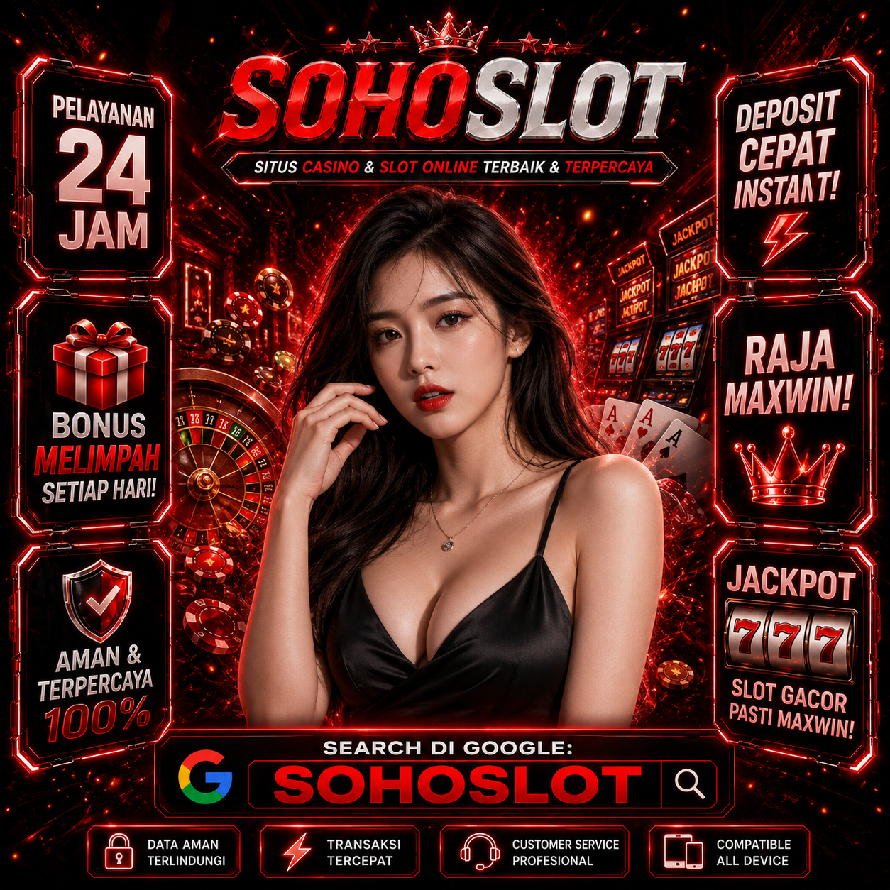 SOHOSLOT : Tempat Bermain Slot Dan Casino Online Secara Real Time by Hey siriusly